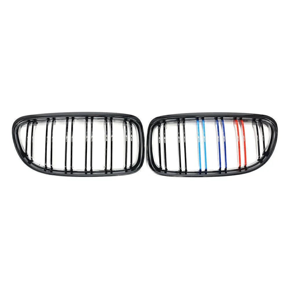 Glossy Black Front Upper Bumper Grille Mesh for BMW E90 E91 (2006-2012)