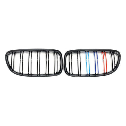Glossy Black Front Upper Bumper Grille Mesh for BMW E90 E91 (2006-2012)