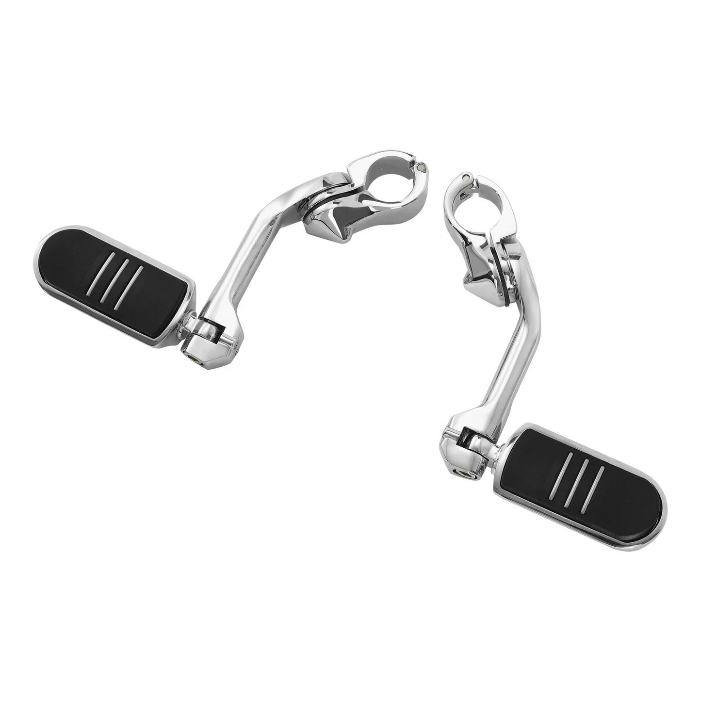 1 1/4" Long Angled Foot Pegs for Harley