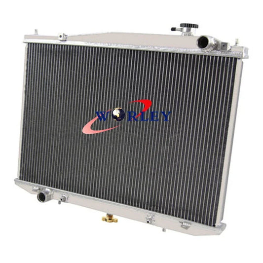 3 Row Aluminum Radiator for Nissan Navara D22 1997-2001 3.2L Diesel