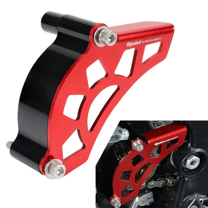Red Aluminium Front Sprocket Cover Chain Guard for KOVE 450 RALLY (2023)