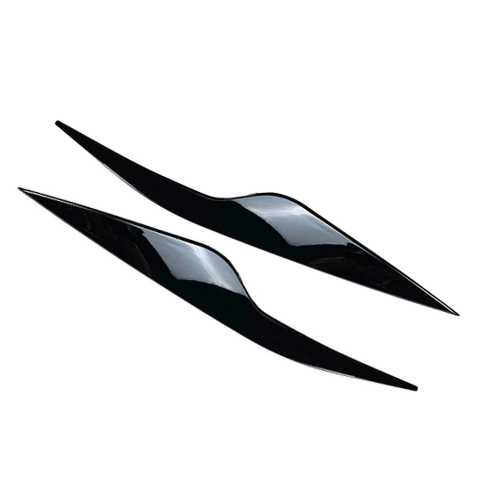 Car Eyelids Headlight Eyebrows Trim for Ford Focus MK2 2008-2010 ()