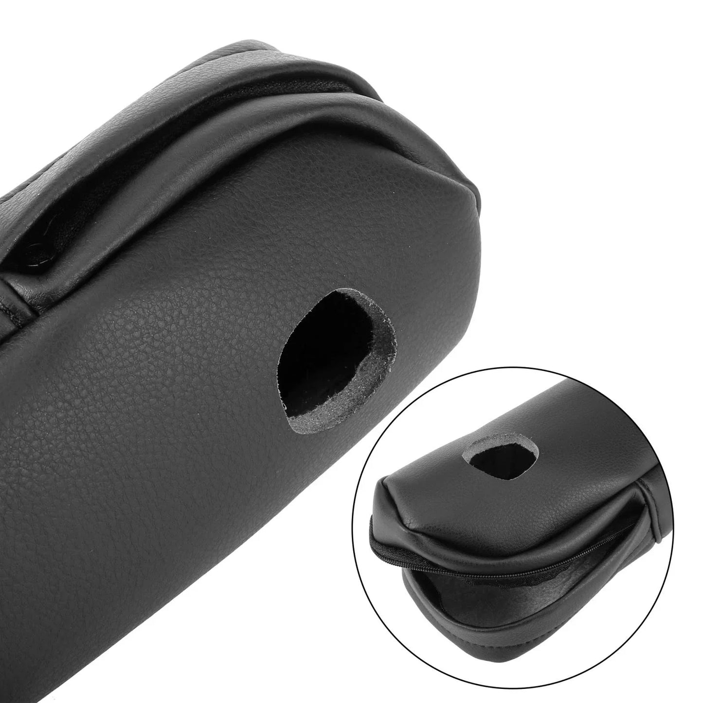 Front Seat Armrest Covers for Honda CR-V (2007-2009) - 1 Pair Black
