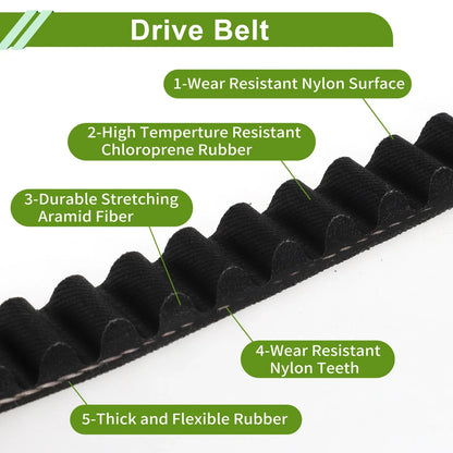 Drive Belt V-Belt for HONDA DIO SR ZX AF27 AF28 Motorcycles (1990-2001)