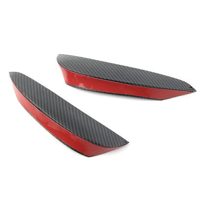 Carbon Fiber Front Bumper Canards for Mercedes Benz E-Class W213 (2017-2023)
