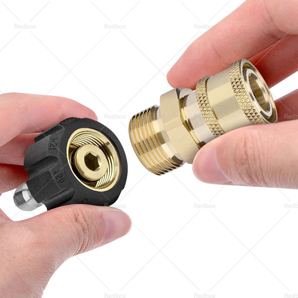 M22-14 Pressure Washer Adapter 1/4" Quick Connect Coupler