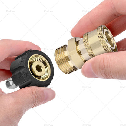 M22-14 Pressure Washer Adapter 1/4" Quick Connect Coupler