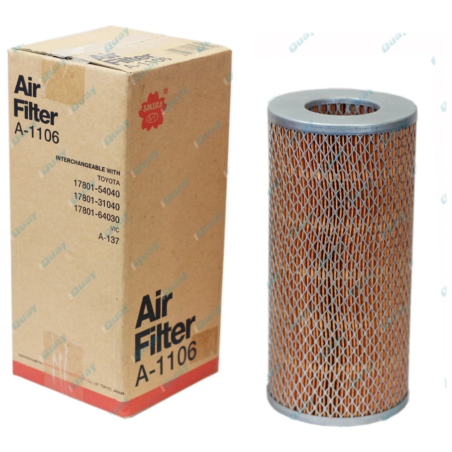 Air Filter Cleaner for Toyota Tarago CR21 4cy 2C 2.0L Engine 1985~1988