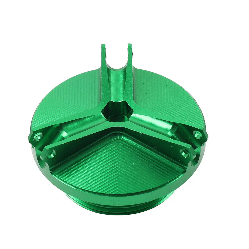 Green Engine Oil Filler Cap Cover for Kawasaki Z750 ZX6R ZX636 ZX10R (2004-2023)