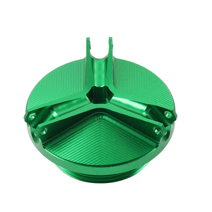 Green Engine Oil Filler Cap Cover for Kawasaki Z750 ZX6R ZX636 ZX10R (2004-2023)