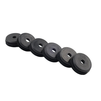 6 x Black Side Nerf Bar End Cap Plug for Polaris General 1000 (2016-2025)