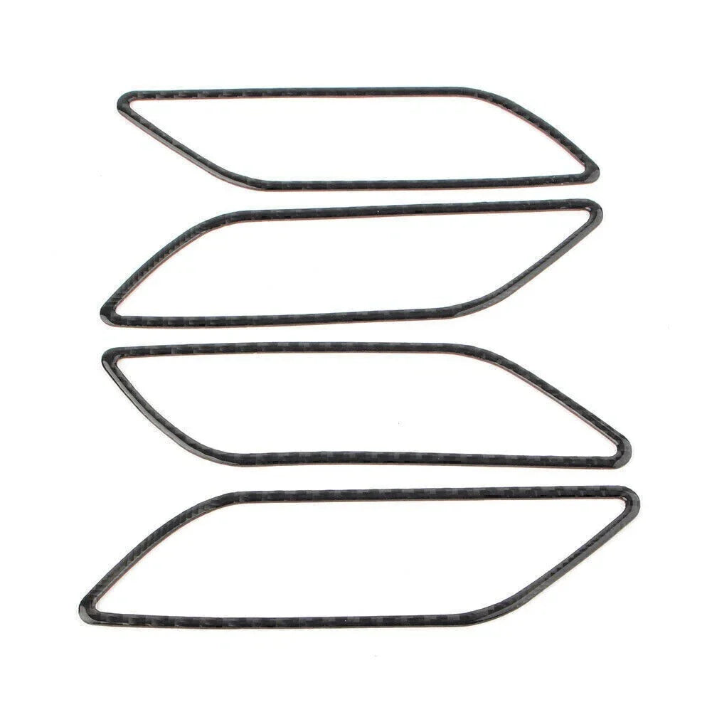 Carbon Fiber Inner Door Handle Frame Cover Trim for Audi A3 S3 (2014-2018)
