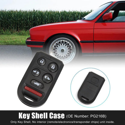 Car Key Fob Shell Case for Honda Odyssey 2005-2010 - 6 Button Key Cover