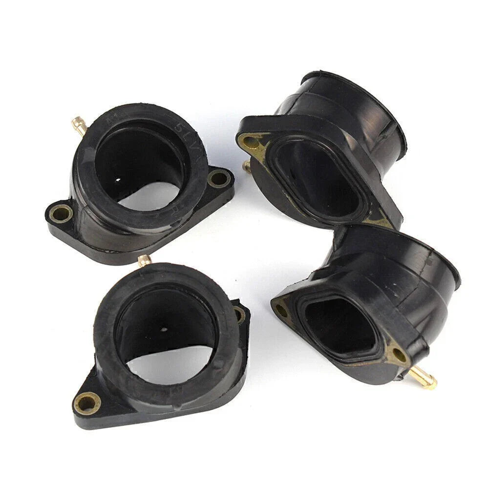 4 x Carburetor Intake Manifold Boots for Yamaha FZS1000 FZ-1 FAZER (2001-2005)