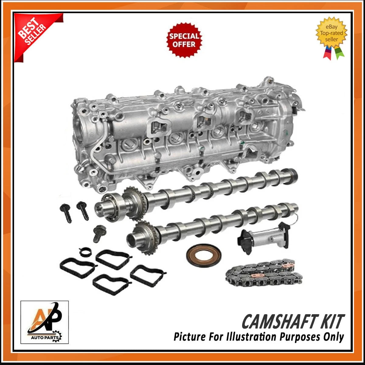 Camshaft Kit Replacement for Peugeot Citroen Ford 1.5 BlueHDi DV5R (2018–)