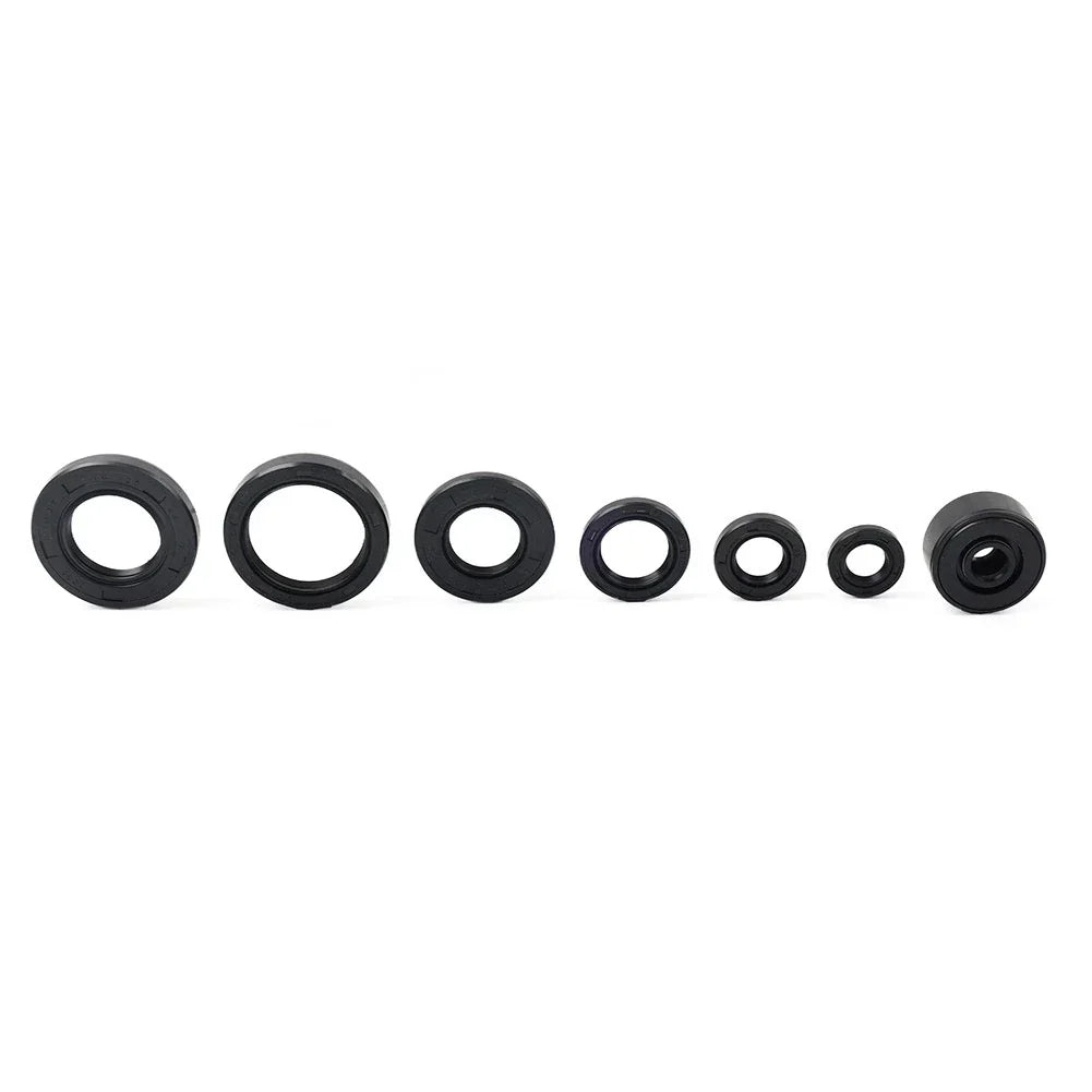 7 x Motorcycle Engine Oil Seals for Yamaha DT 125 R DT125 RE (1988-2006)