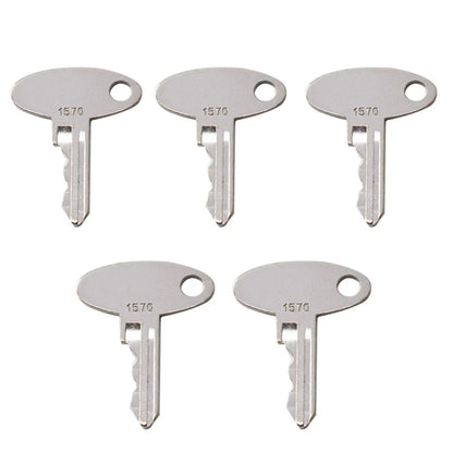 5 x Ignition Keys for Ford Shibaura Terramite Yushin Tractor
