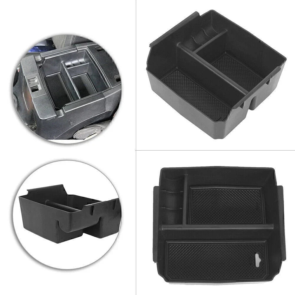 Center Console Armrest Storage Box Organizer for Jeep Wrangler (2011-2017)
