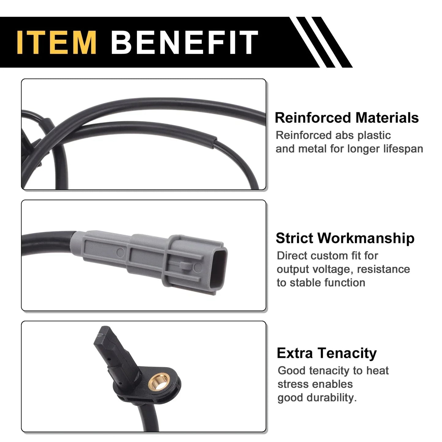 ABS Wheel Speed Sensor for Hyundai Celesta (2018-2022) 1 x Left Front