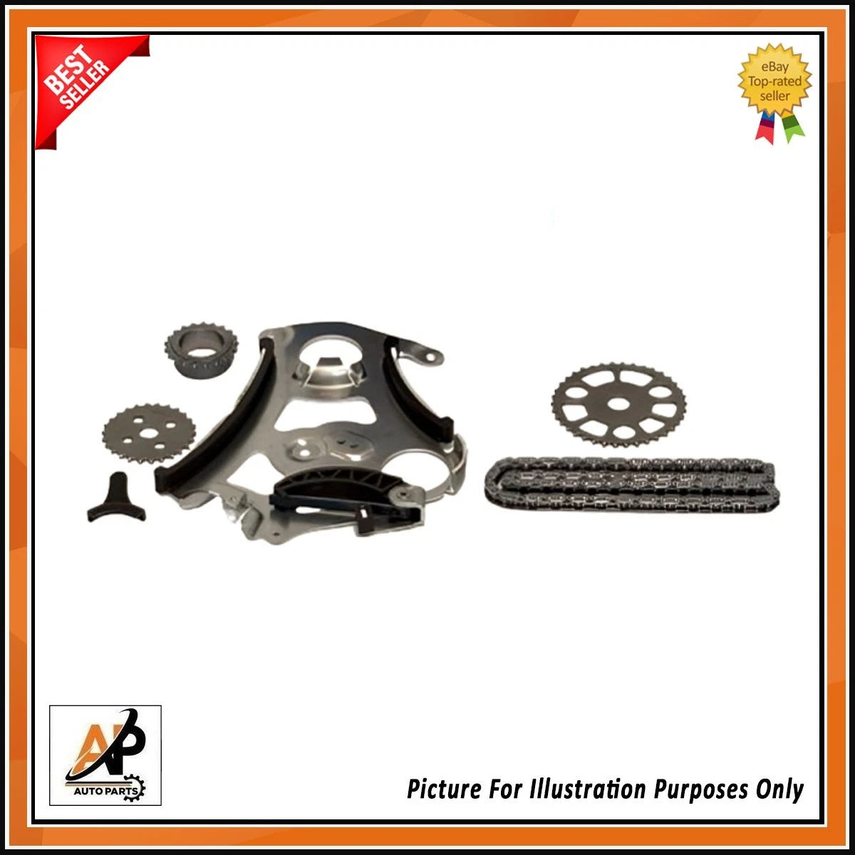 Engine Oil Pump Drive Chain Kit Replacement for BMW N54 N55 (2008–2016)