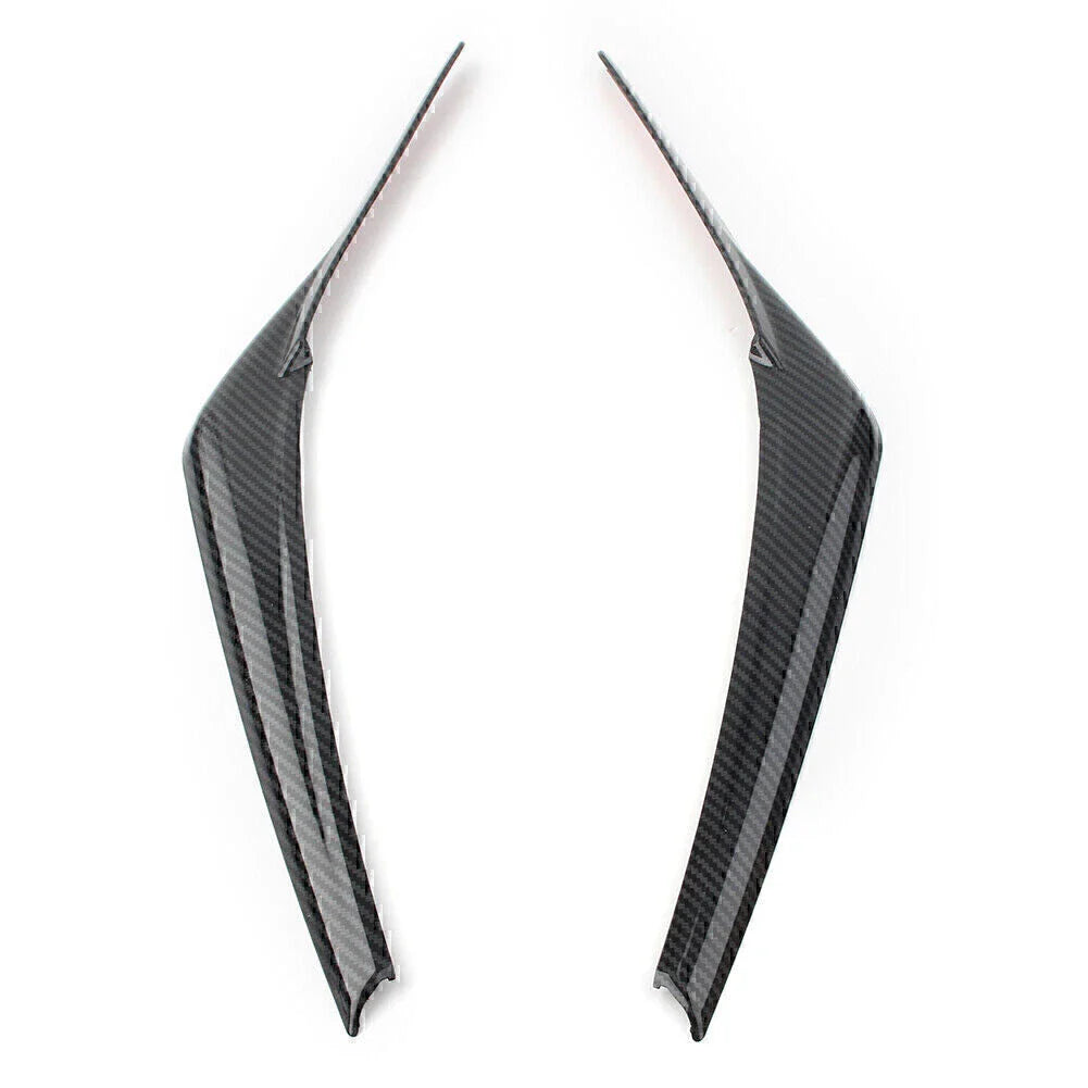 Black Headlight Eyebrow Trim for Toyota Camry SE XSE (2018-2024)