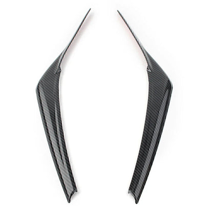 Black Headlight Eyebrow Trim for Toyota Camry SE XSE (2018-2024)