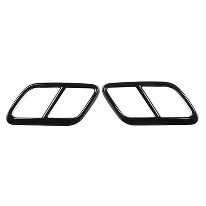 Muffler Tail Pipe Cover for Land Rover Range Rover Velar (2017-2021) Black