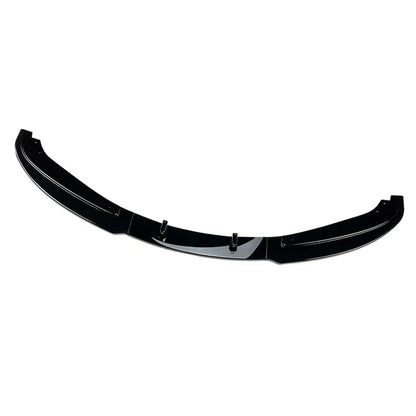 Front Bumper Spoiler Lip for BMW 3 Series E90 2009-2012 Bright Black