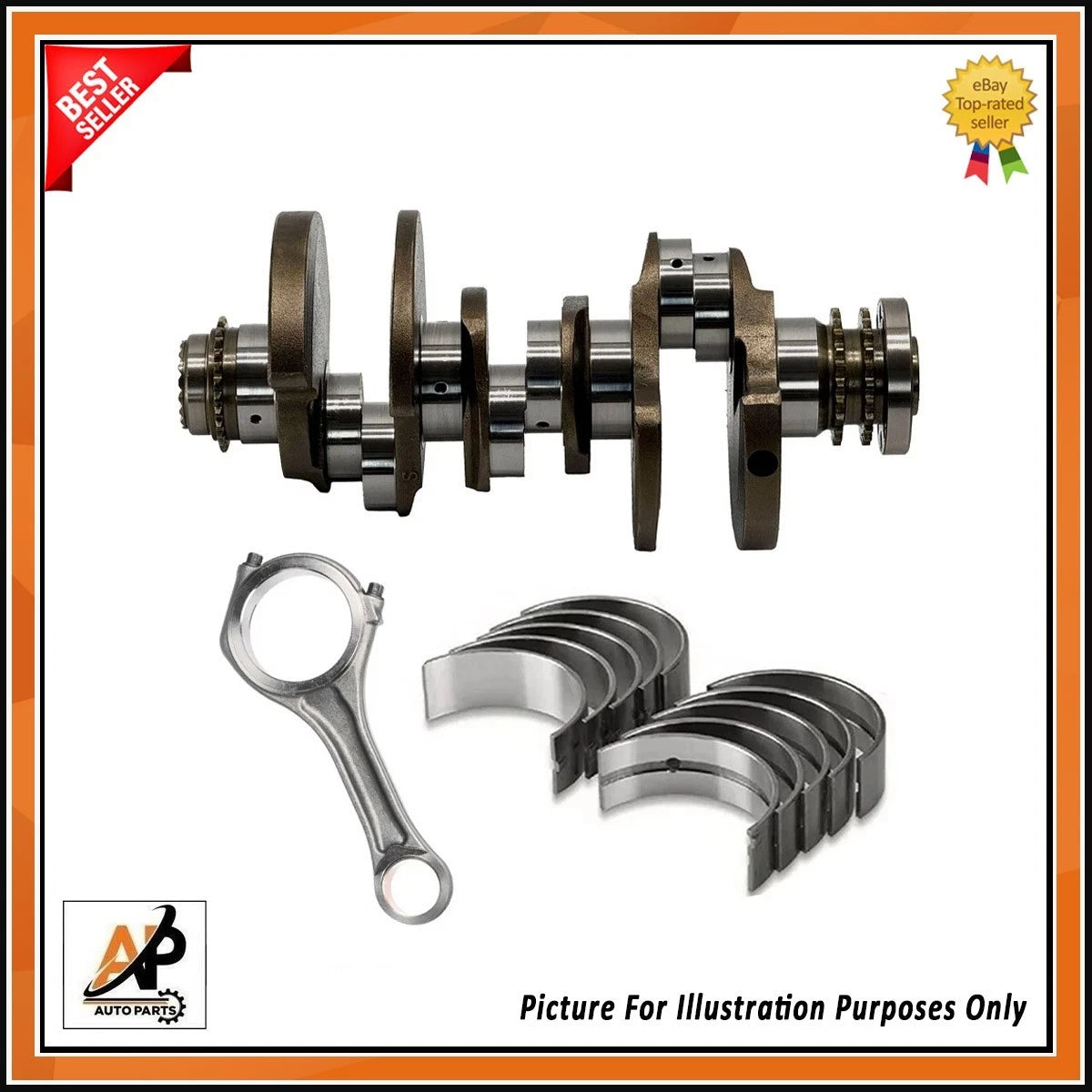 Crankshaft Engine Rebuild Kit for Audi A7 A8 Q5 3.0 TDI (2010–2017)