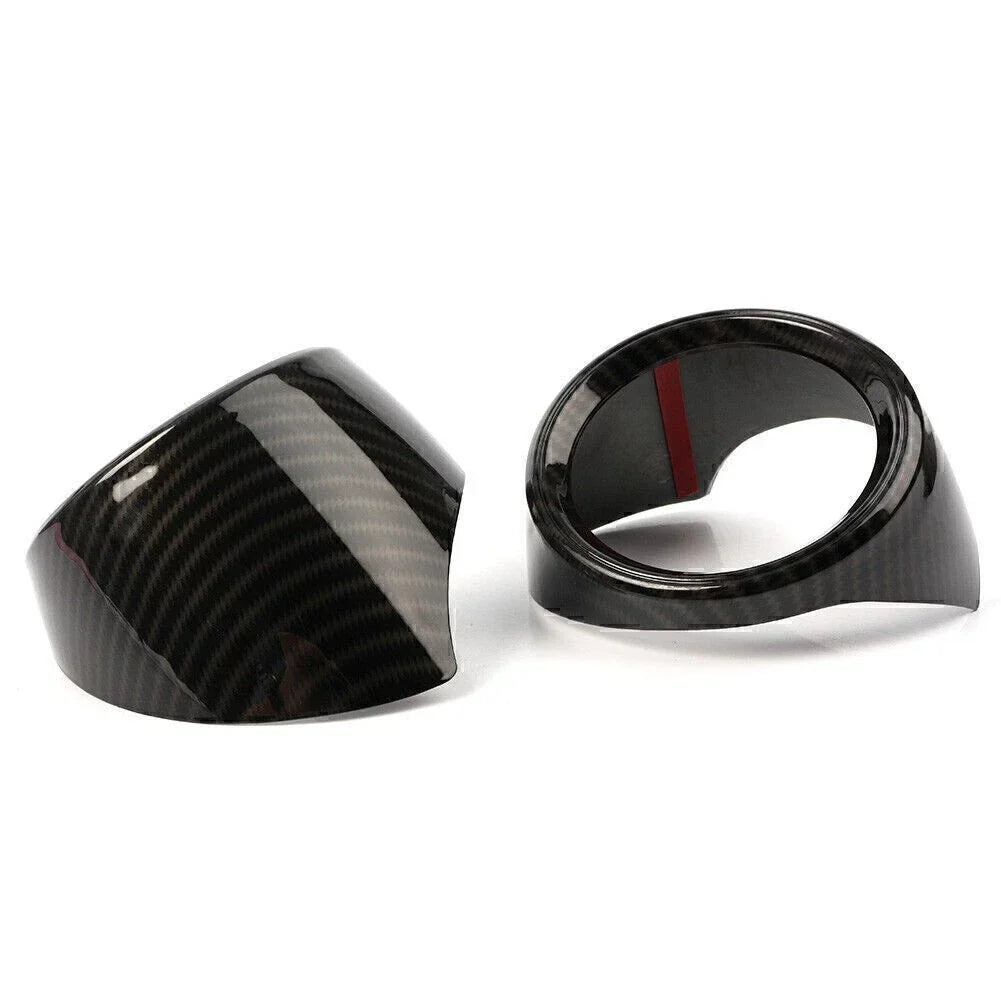 Carbon Fiber Dashboard Air Outlet Vent Trim for Alfa Romeo Giulia (2017-2018)