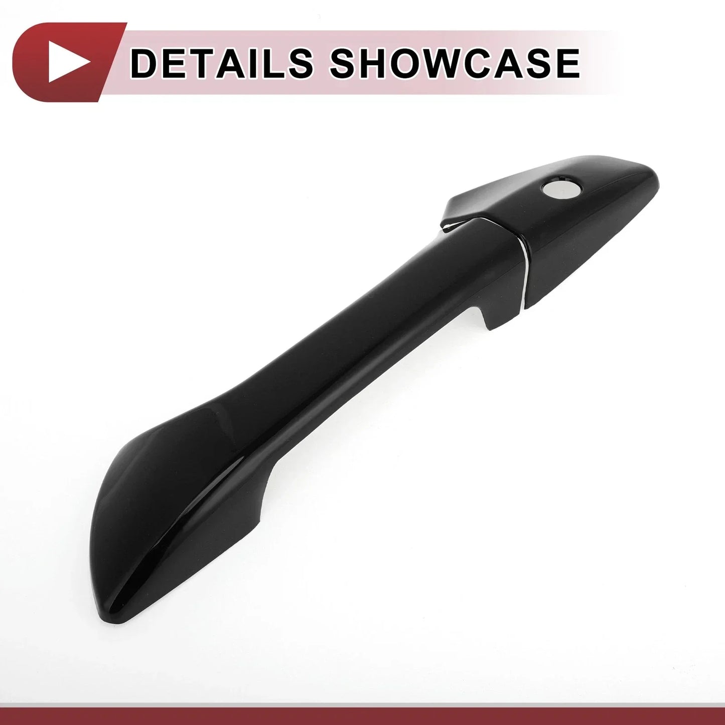 Car Door Handle Cover Set for Honda Accord (2008-2012) - Gloss Black ABS