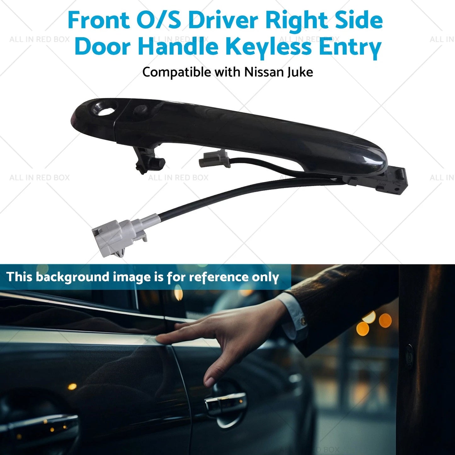 Front Right Door Handle Keyless Entry for Nissan Juke (2010-2019)