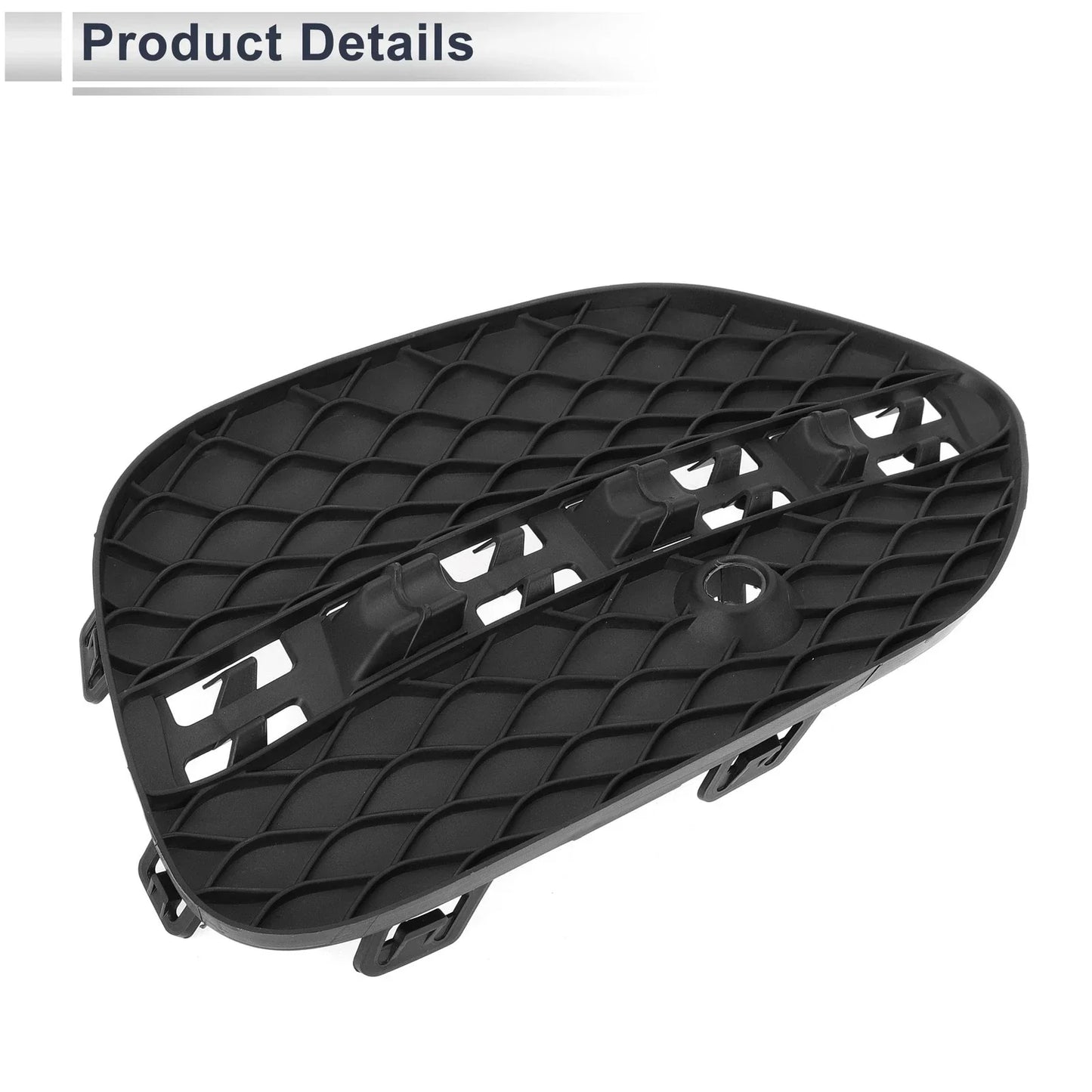 Front Right Fog Light Grill for Mercedes-Benz GLE350 (2016-2023) Black