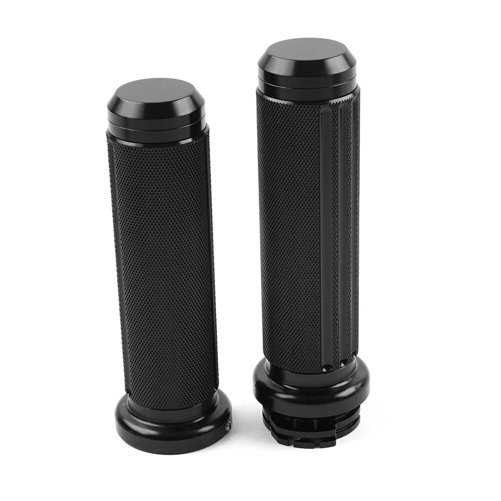 Handlebar Grips for Harley Heritage Softail Dyna Black
