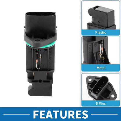 MAF Mass Air Flow Sensor for Mercedes-Benz C280 (1996-1997)