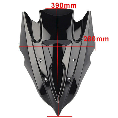 Windshield for Kawasaki Z250 Z300 (2013-2017) Black