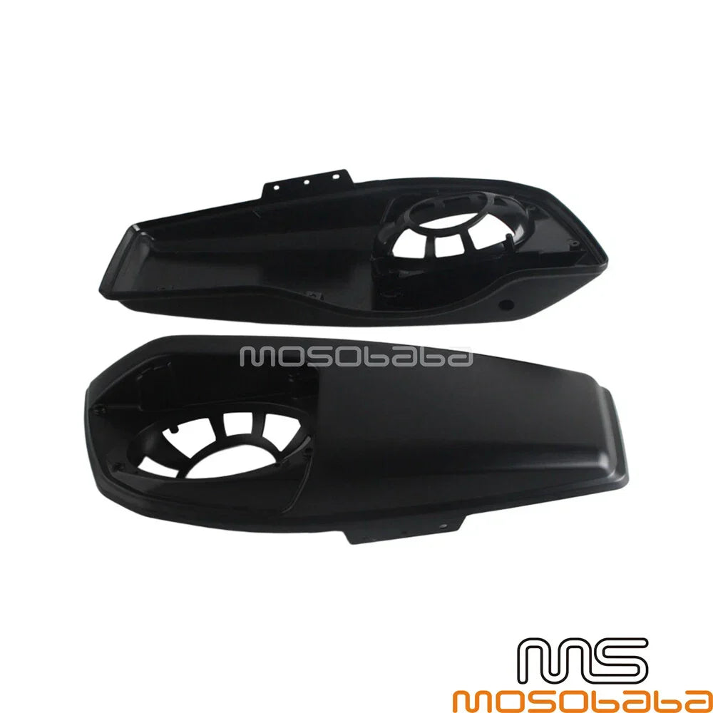 Black Saddlebag Lids Covers for Harley FLHXSE FLTRXSE (2023-Up)