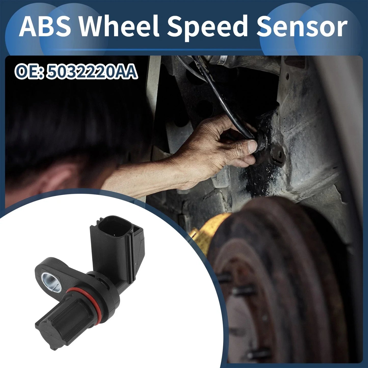 ABS Wheel Speed Sensor for Dodge Dakota (2005-2010)