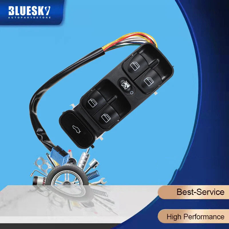 Master Window Switch for Mercedes Benz W203 C180 C200 C220 C230 C240 C270 (02-07)
