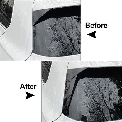 Carbon Fiber Window Spoiler Side Wing Trim Covers for Volkswagen (2020-2021)