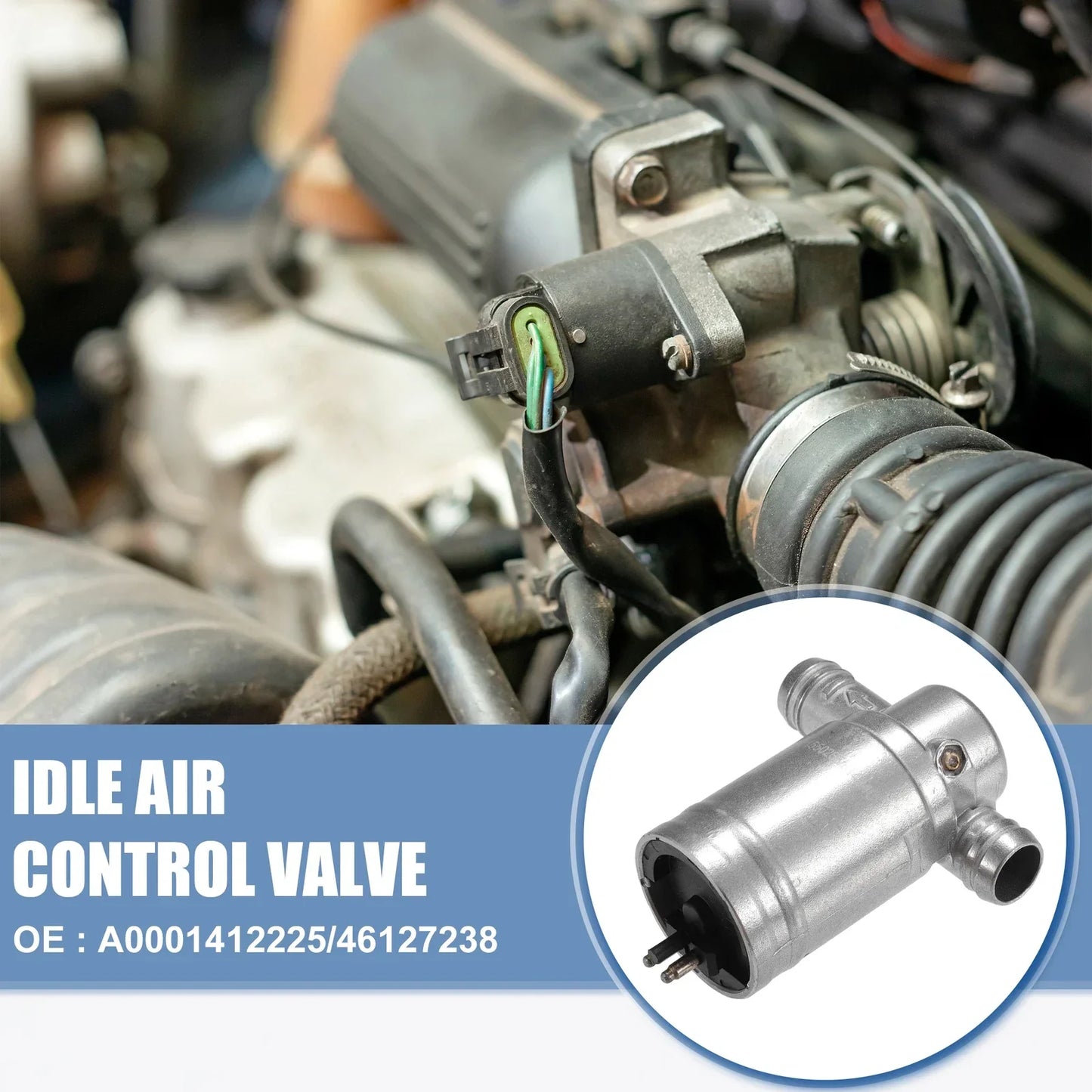 Idle Air Control Valve for Mercedes-Benz 190E, 300CE (1982-1993)