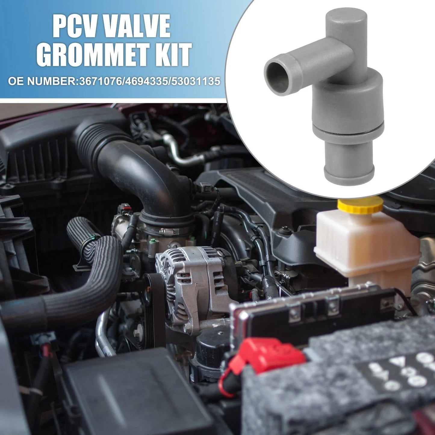 PCV Valve Fittings for Chrysler