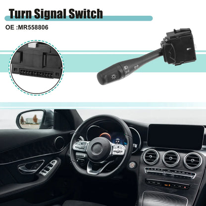 Turn Signal Switch for Chrysler Sebring, Dodge Stratus, Black (2001-2006)