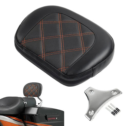 Sissy Bar Backrest Pad for Harley Road King, Road Glide (1994-2023)