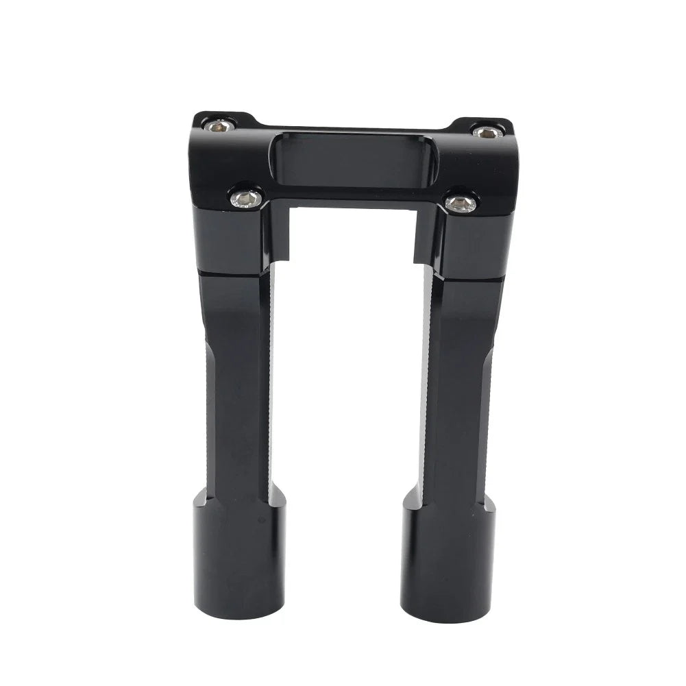 Black 6'' Pullback Handlebar Riser for Harley Dyna M8 Softail Street Bob (2018-2021)