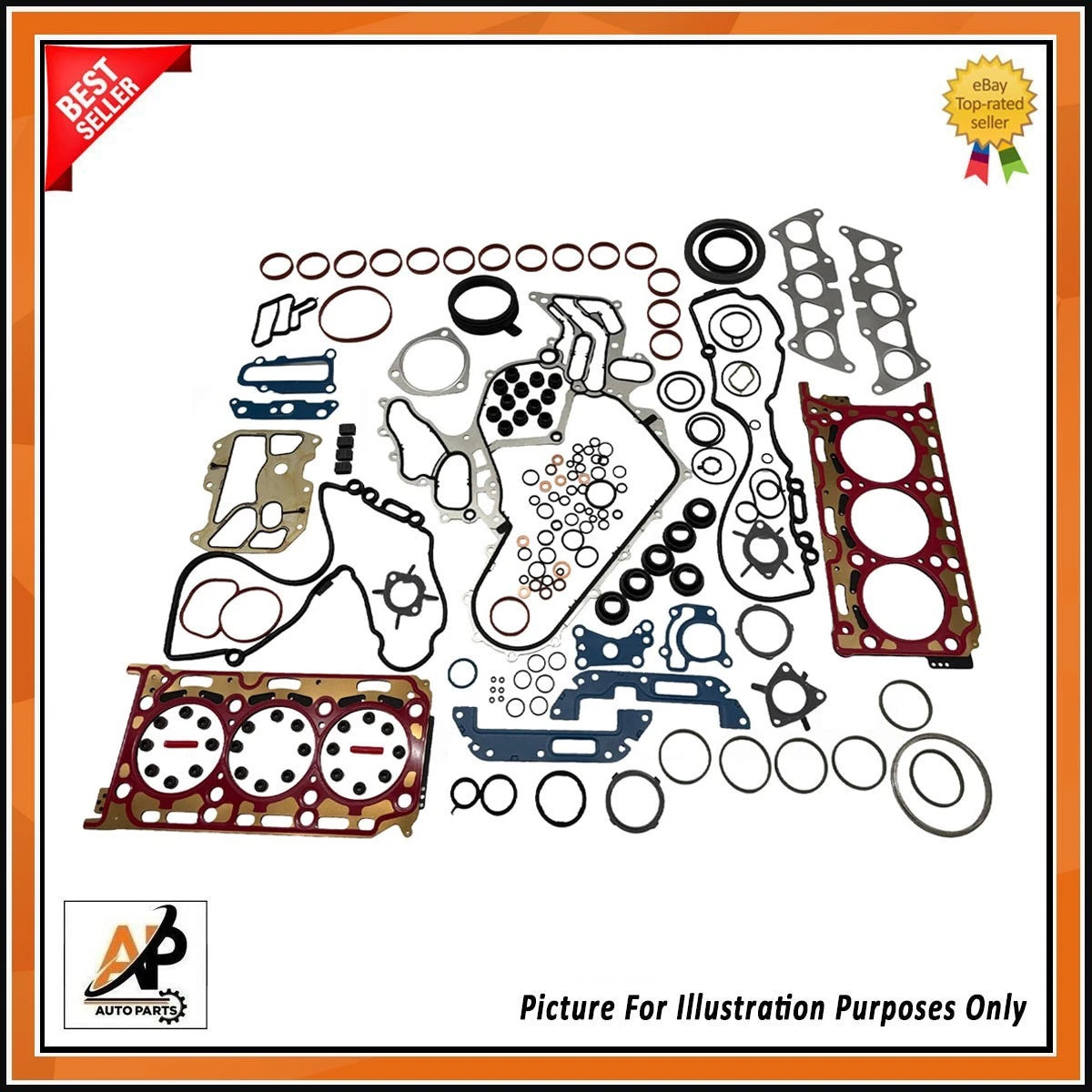 Full Gasket Set Replacement for Audi A4 A5 A6 Touareg 3.0 TDI (2010–2016)
