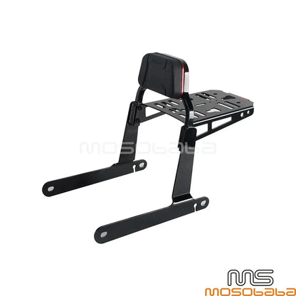 Rear Passenger Sissy Bar w/Luggage for Dyna Street Bob (2006-2023)
