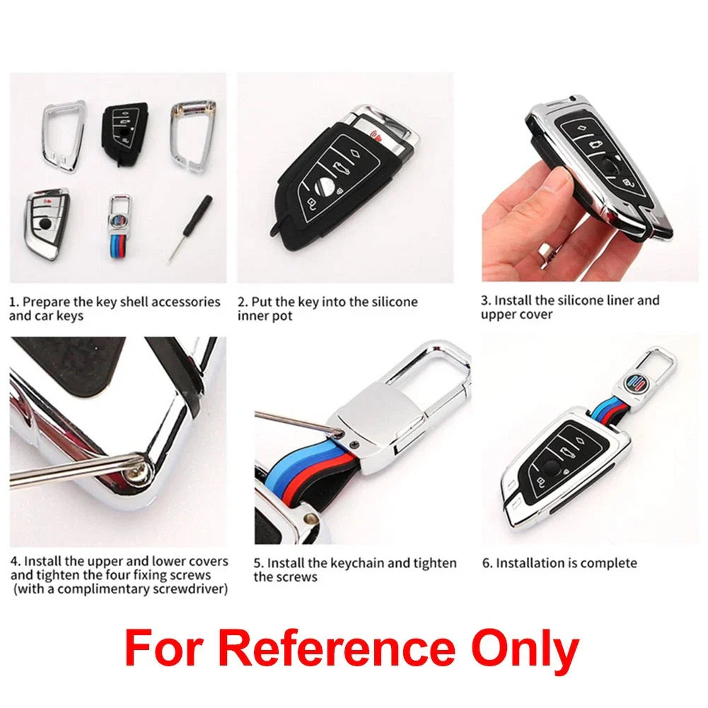 Key Case Cover Fob Shell for BMW 3-Series Wagon (G21) (2020-2024)
