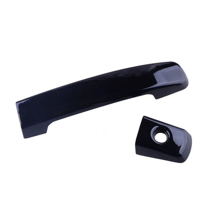 8 x Black Exterior Door Handle Cover Trim Caps for Nissan Frontier (2005-2019)