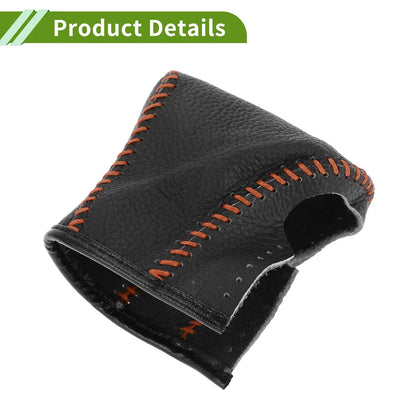 Car Gear Shift Knob Cover for Lexus ES300h 2018-2023 Pebbled Black Brown